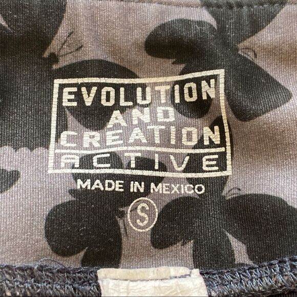Evolution and Creation Butterfly Leggings Size Small - Picture 3 of 10